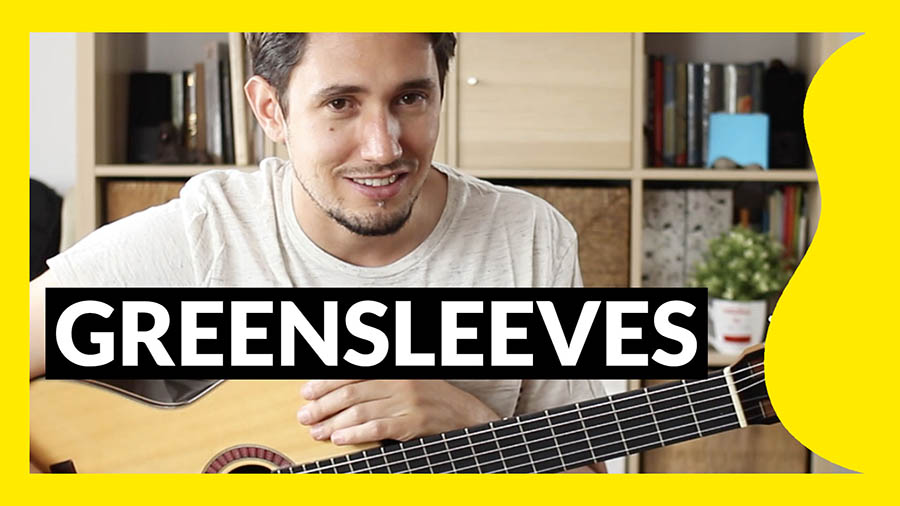 Miniatura del tutorial de Greensleeves guitarra